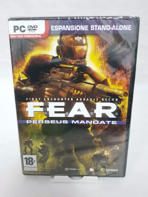 F.E.A.R. Perseus Mandate Espansione Stand-Alone GIOCO PC DVD-Rom NUOVO