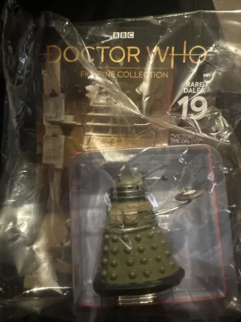 Doctor Who Figurine Collection Issue Rare Dealk 19 Tea Tray Dalek