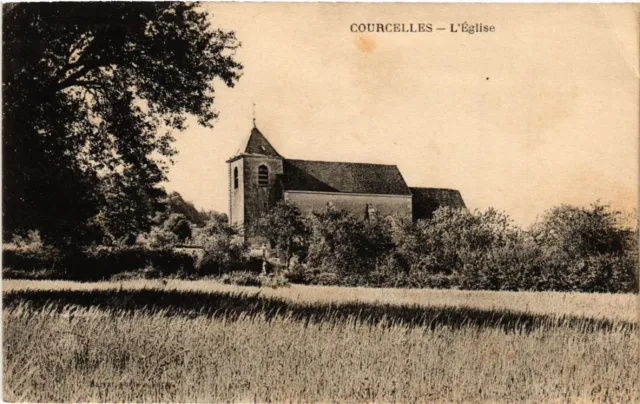CPA AK COURCELLES - L'Église (518270)