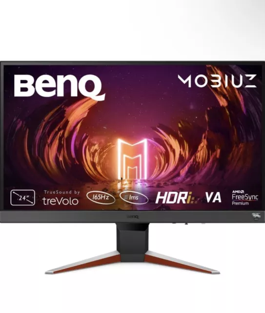 BenQ Mobiuz EX240N Écran PC gaming. full HD 23,8 pouces, 165 hz, 1 ms.