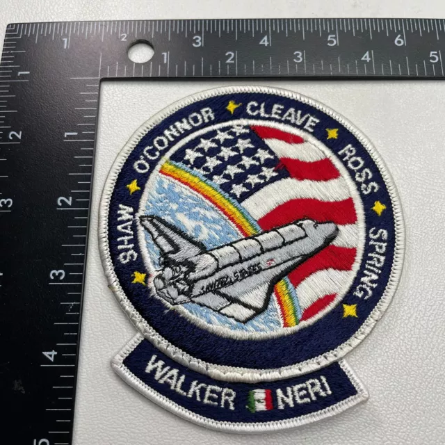 NASA Space Shuttle ATLANTIS Mission STS-61-B Astronaut Patch 261D