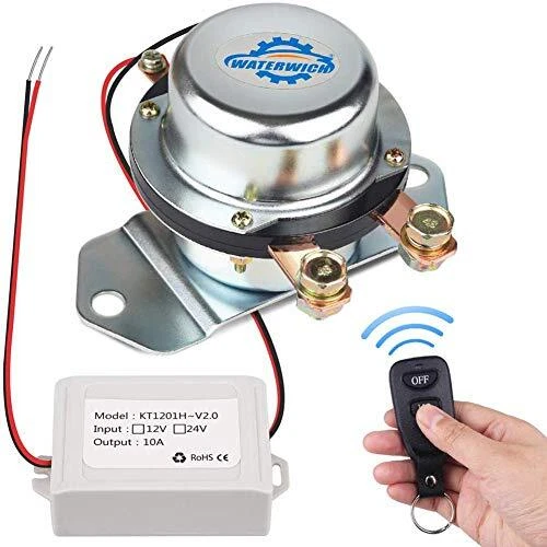 DC24V Car Wireless Remote Control Battery Disconnect Switch Cut/Shut Off