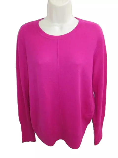 Vince 100% Cashmere Pink Crew Neck Sweater Size L