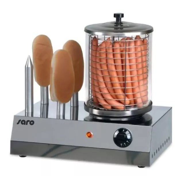 HOT DOG Gerät Modell CS-400 CNS Edelstahl Wurstwärmer Made in Europe Wurstkocher