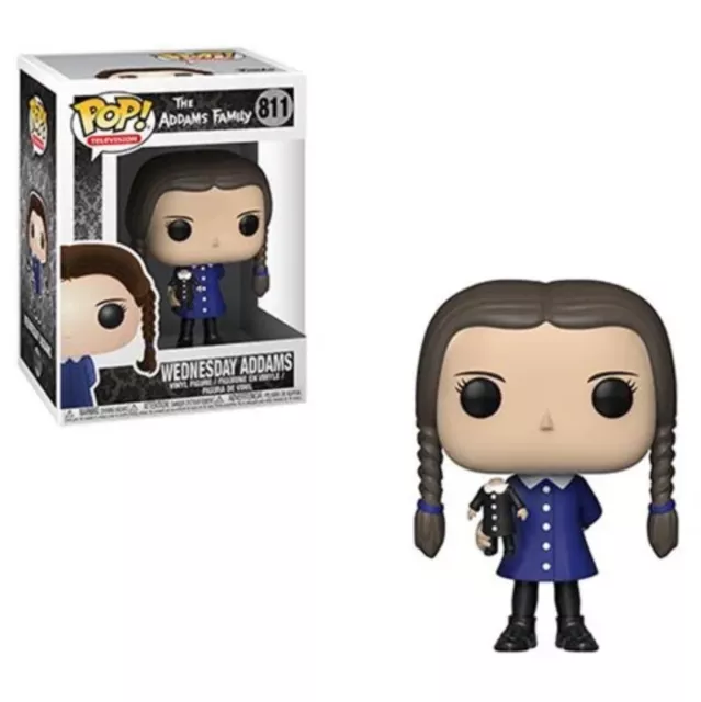 Funko POP! Television: Wednesday 811# Wednesday Addams Model Vinyl Action Figure