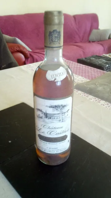 [AOC] MONBAZILLAC - Château Le Caillou : 1969 / Grand Cru [ rare French Wine ]