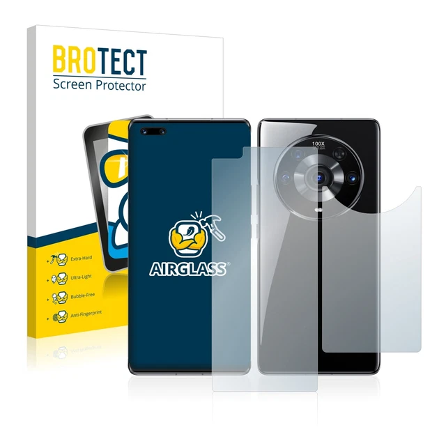 2 Films Protection écran Honor Magic 7 Pro - Anti-rayures, TPU, 100% Couverture, Fabriqué En Allemagne