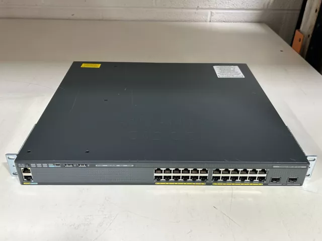 Cisco WS C2960XR 24PD I Interrupteur X1 Défectueuse Poe Port - 17 Très Bon