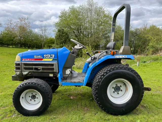 ISEKI SIAL 193 4WD Compact Tractor, attachments available  *** WATCH VIDEO  ***