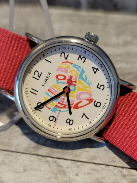 Timex TW2V29900JR Weekender Coca-Cola 1971 Unity Indiglo Watch