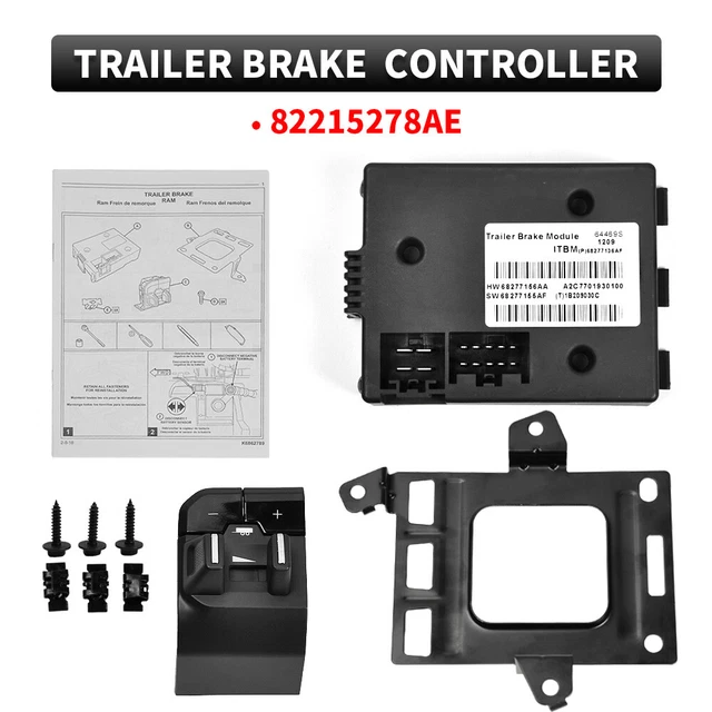 TRAILER BRAKE CONTROLLER Module For 20192021 Ram 1500 DT Body Style