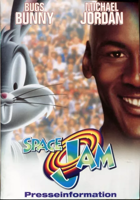 Space Jam: 1  Originalpresseheft; Bugs Bunny Michael Jordan