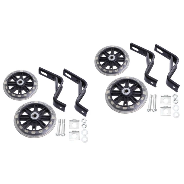 4 Pcs Kid Accessories Kids Bike Stabilizers Speed Bicycle Toddler LED