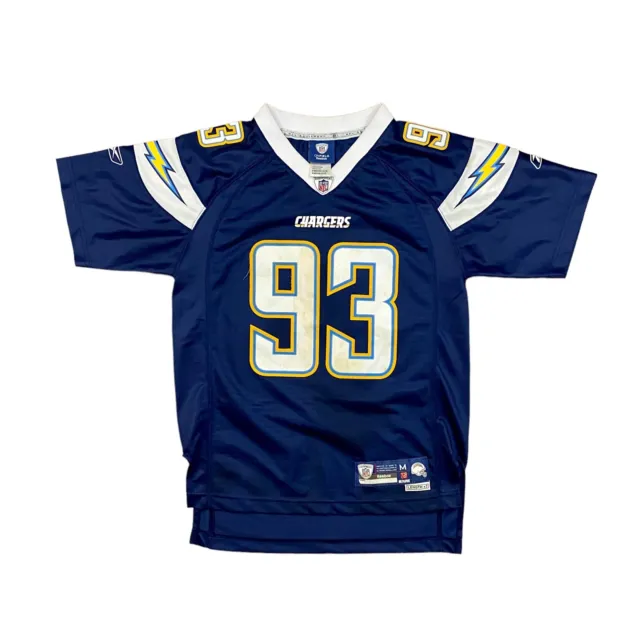 NFL San Diego Los Angeles Chargers Luis Castillo Football Jersey Youth M  10-12