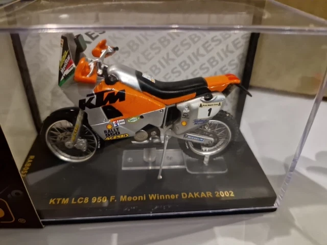 MOTO KTM LC8 950 F Meoni Dakar 2002 Ixo 1/24 EUR 19,90 PicClick FR