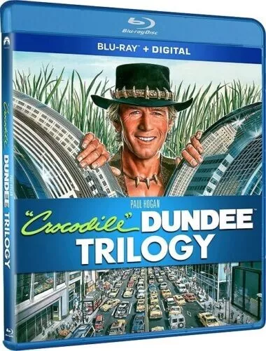 Crocodile Dundee Trilogy 1 2 3 - Blu-ray  - Paul Hogan - NEW