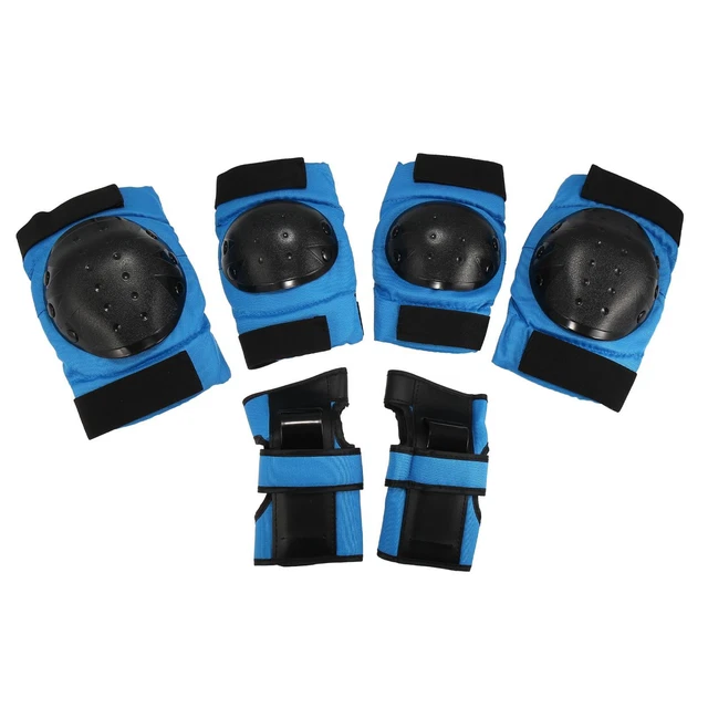 6 pezzi paragomiti moto adulti taglia M blu