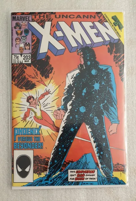 UNCANNY X-MEN Vol.1 #203 (1986) CHRIS CLAREMONT JOHN ROMITA JR - MARVEL
