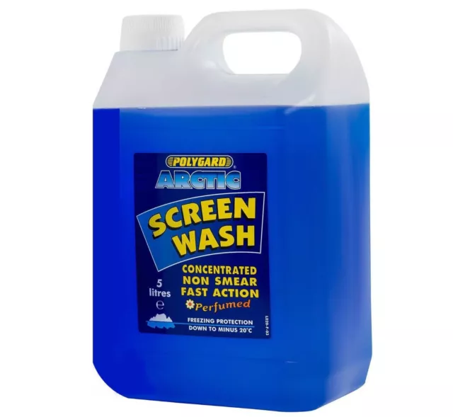 Screen Wash 4 x 5L (20L) Highly Concentrated Glass Cleaner - 20C Perfumed Arctic