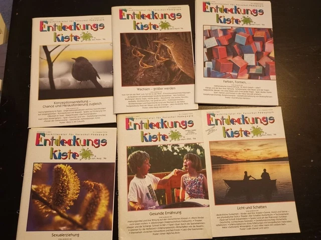 ENTDECKUNGSKISTE KITA FACHZEITSCHRIFTEN 1996 kompl. Jahrgang EUR 15,00 ...
