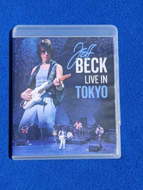JEFF BECK DVD Live Concert in Tokyo Guitar Rock Blues God Legend RIP JEFF BECK DVD Live Concert in Tokyo Guitar Rock Blues God Legend RIP