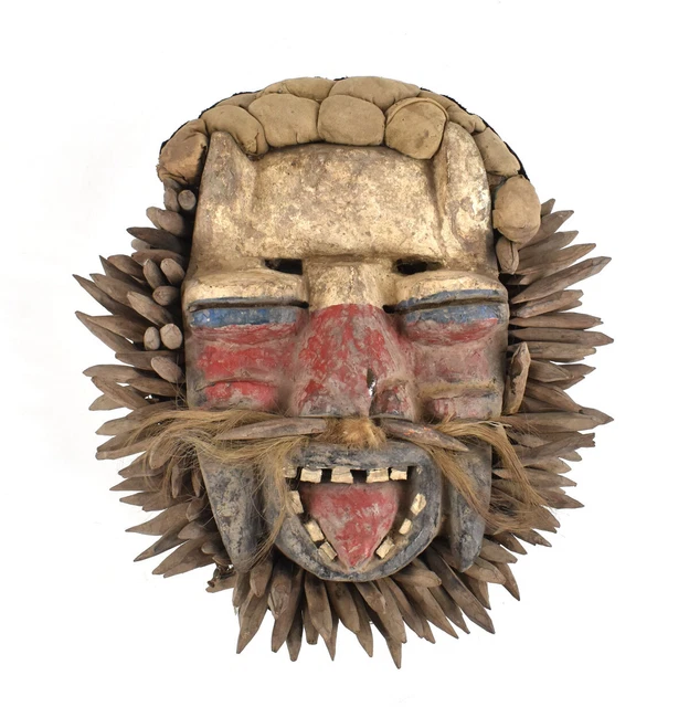 Dan Wee Kran Guerre Mask Fabric Liberia African Art