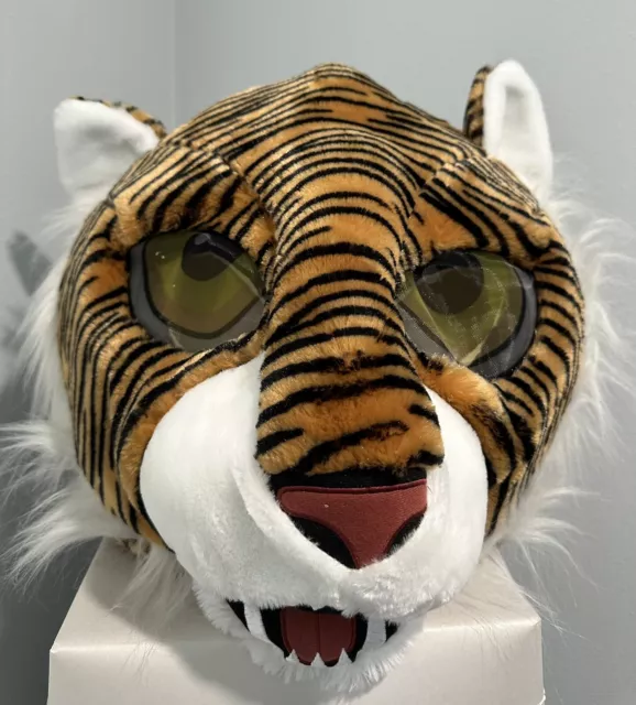 Dan Dee Plush Big Greeter Head TIGER Halloween Costume Mascot Cosplay Furry Mask Dan Dee Plush Big Greeter Head TIGER Halloween Costume Mascot Cosplay Furry Mask