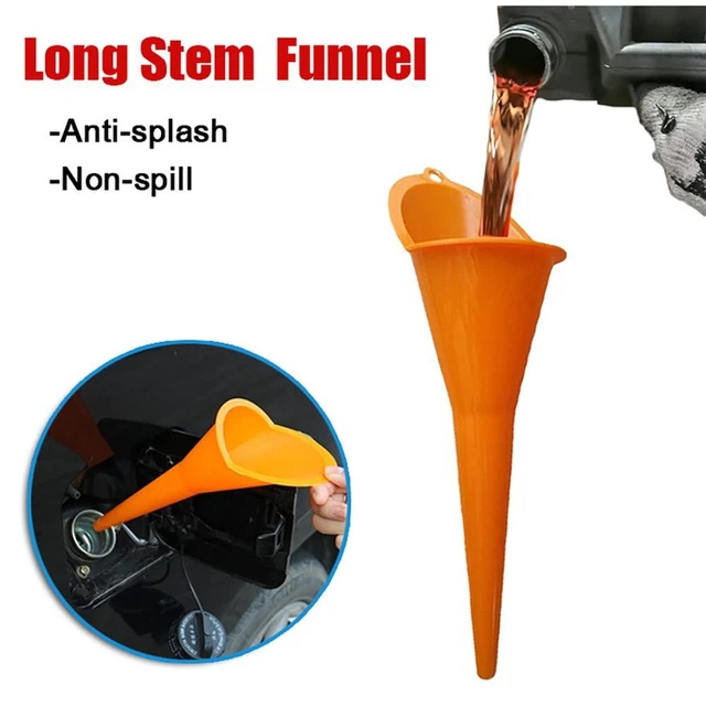 Motorcycle Refueling Tools Fuel Filling Tools Funnel Car Long Stem Funnel