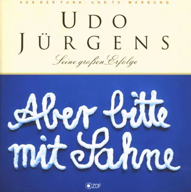 CD - Udo Jürgens - Aber bitte mit Sahne - Seine großen Erfolge - inkl. 66 Jahren