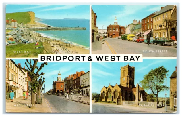 Postcard Bridport and West Bay Dorset