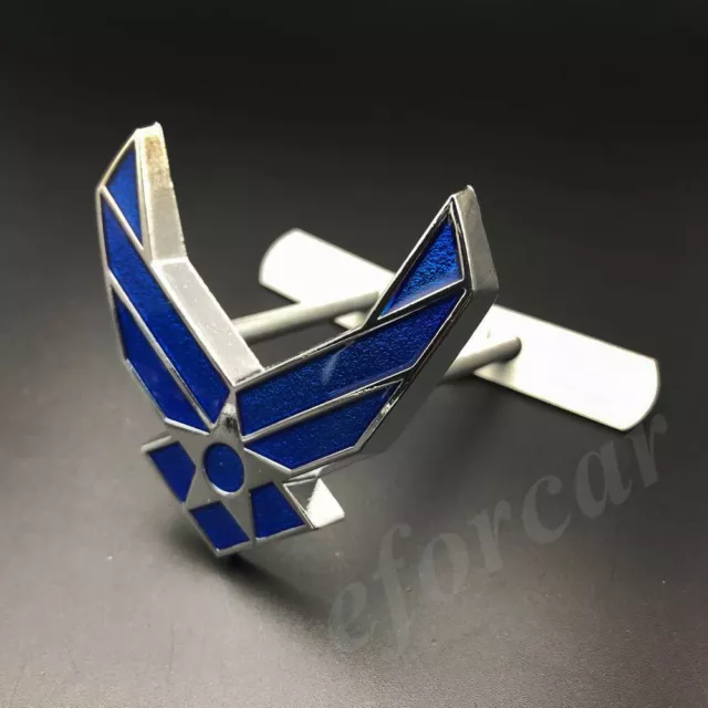 1x 3D Metal U.S. Air Force USAF Hap Arnold Wings Car Front Grille Emblem Badge