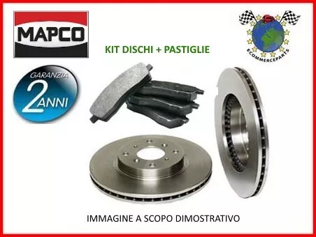 Dp85058m Kit Dischi E Pastiglie Freno Post Per Vw Touran Diesel 2003>2010