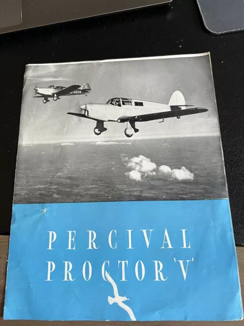 Percival Proctor Sales Brochure.