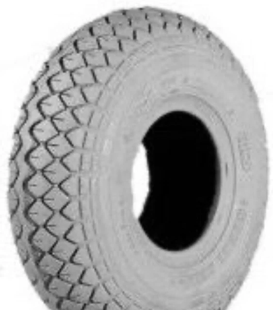 2 X Pneumatici con Tubo, Pneumatici, Auto Elettrica, 4.00-5, C-154, Grigi