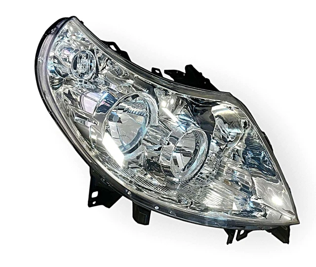 Phare Avant électrique Droit & Gauche Pour Fiat Ducato Jumper Boxer (2002-) - Neuf FAST - Halogène Chrome