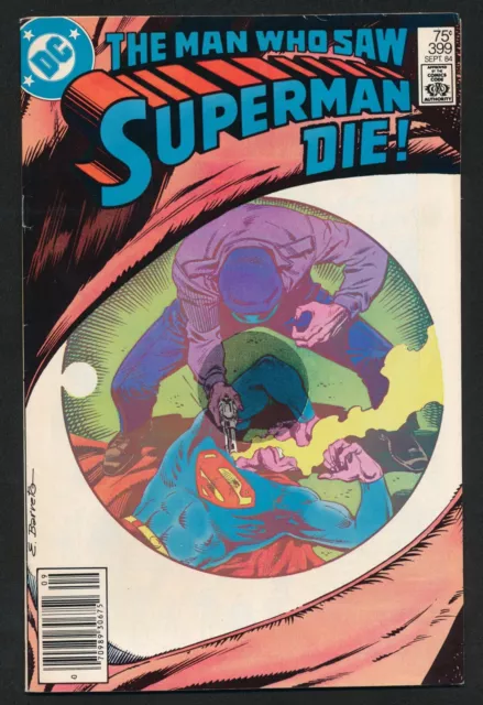 Superman #399 - Vol. 1 - (September 1984, DC) Newsstand