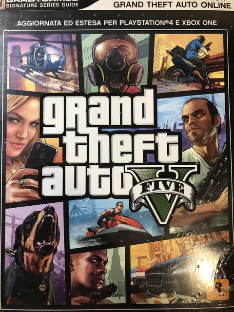 GRAND THEFT AUTO V  Guida Strategica Ufficiale - NUOVA CELLOPHANE