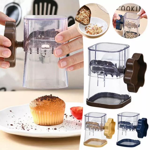 SALUTUY MANUAL NUT Chopper Multifunctional Nut Grinder Nut Dry Fruit Cutter  JIA $17.14 - PicClick AU