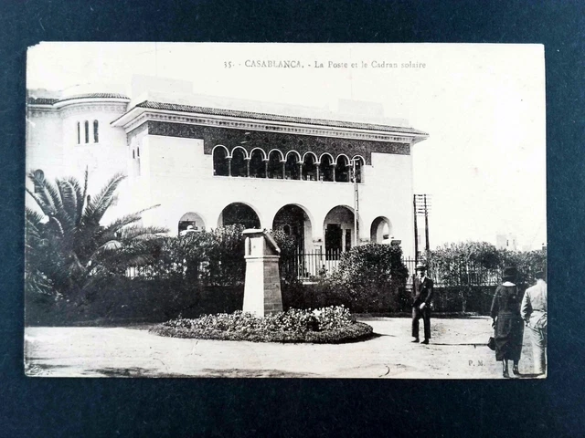 CPA Ancien Maroc - France Au Maroc Amiral Philibert, Timbre Paris 75, Années 1900