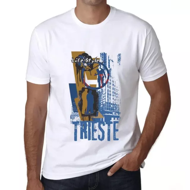 Men's Graphic T-Shirt Trieste Lifestyle Eco-Friendly Limited Edition