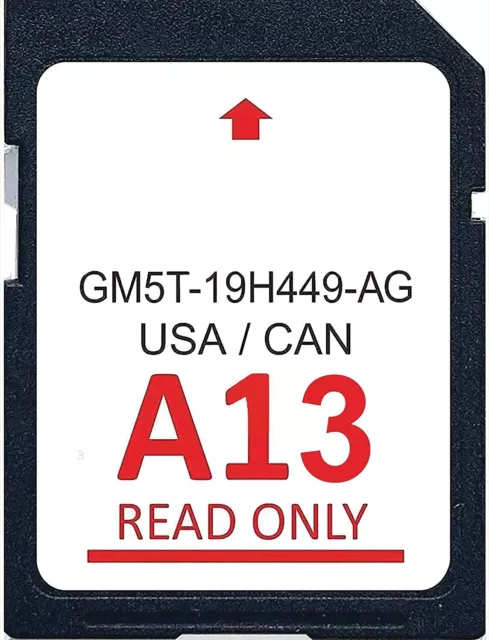A13 Lincoln Ford Latest 2022 Navigation Gps Card Map Update Usa Canada