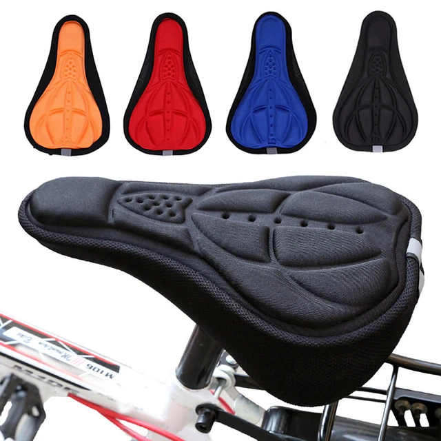Fahrrad Sitz Sattel Abdeckung Extra Komfort Polsterung Weich Gel-Kissen Fitness❥