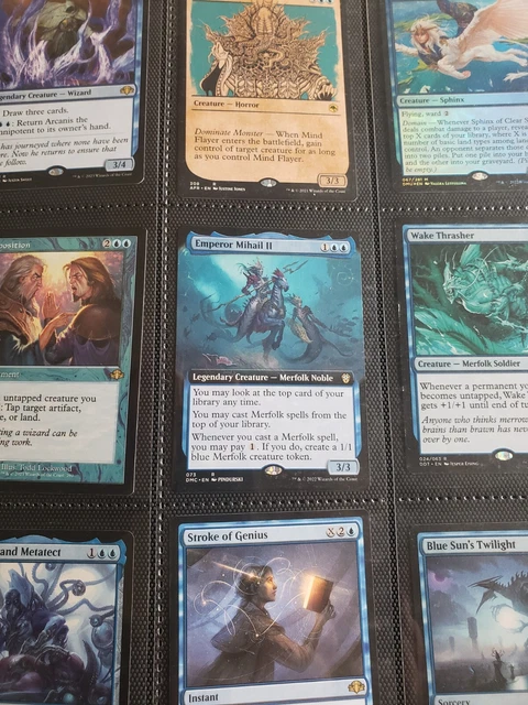 MTG Trade binder full of 360 Magic cards, collection of rares, foils, mythics