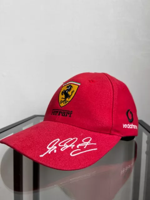 Vintage Ferrari Michael Schumacher 1996 Formula 1 Team Cap Vodafone