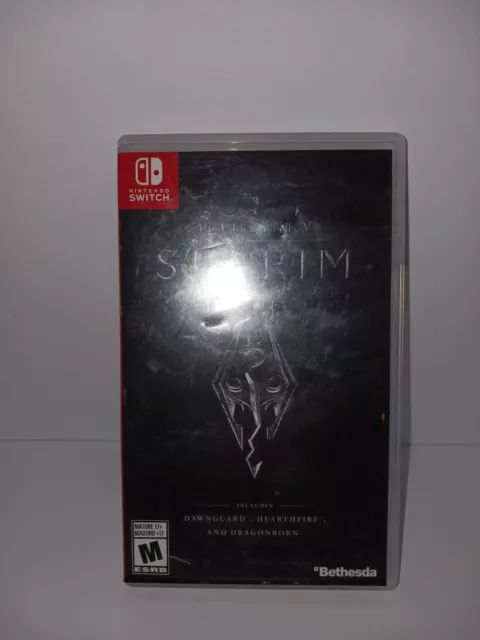 The Elder Scrolls V: Skyrim - Nintendo Switch. CASE Only ( NO GAME )