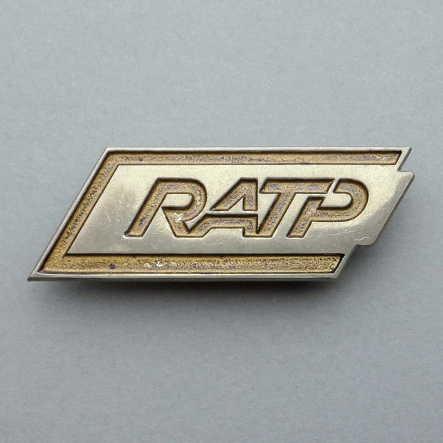Broche Plaque Or - Marque FIX, Occasion Peu Portée, Bon état