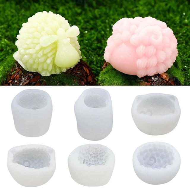 Type animal Moule à sculpter sur glace Fournitures de savon Moule à gâteau