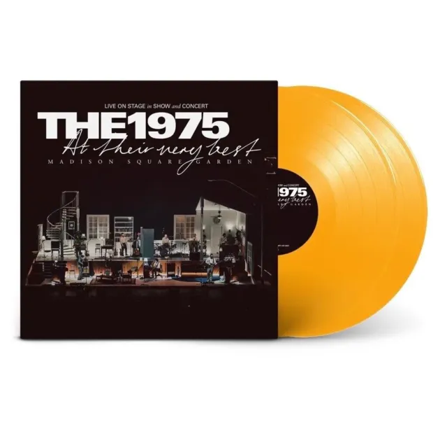 The 1975 At Their Very Best Live Madison Square Garden Double Orange Vinyl LP