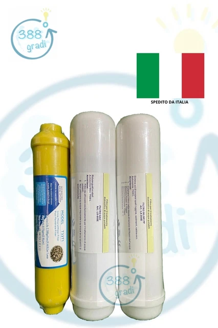 Cartucce Sedimenti Carbone ATTIVO Filtri IN LINEA Gac - Foto 7