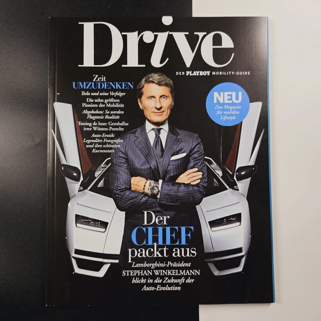 PLAYBOY MOBILITY-GUIDE DRIVE 2021 - STEPHAN WINKELMANN PACKT AUS - NEU ...